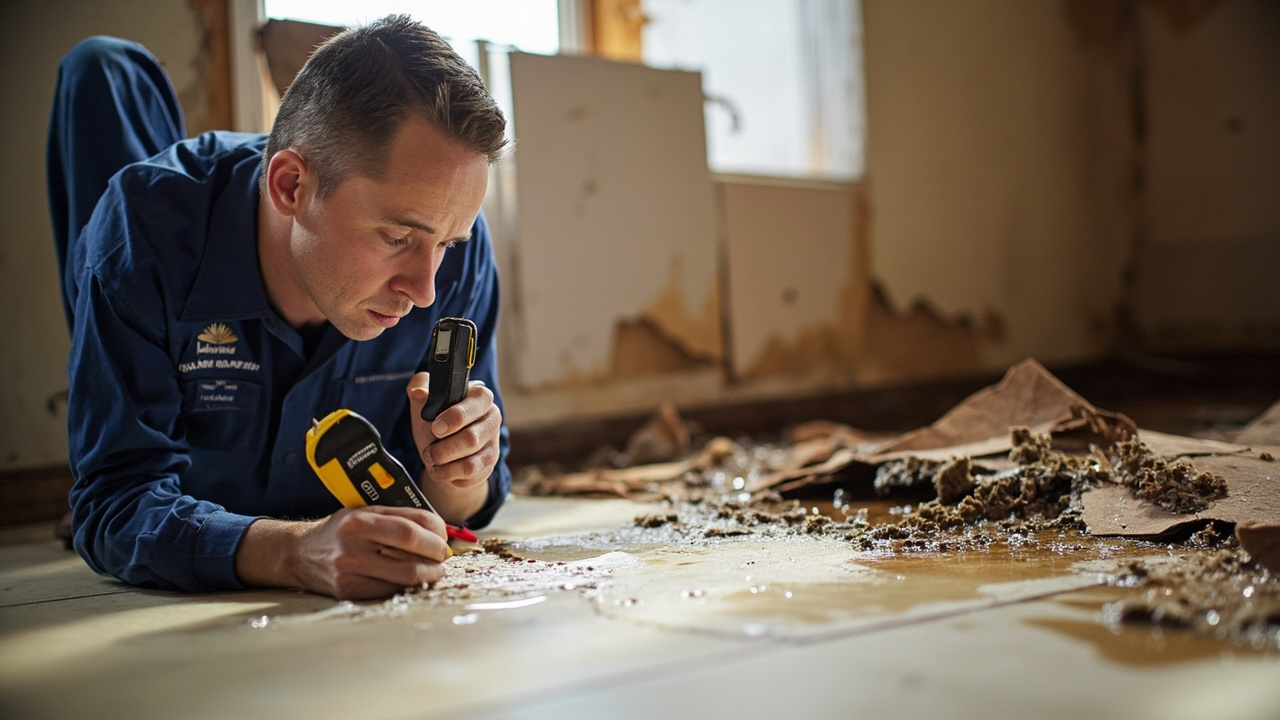 How Professional Water Damage Assessment Identifies Contamination Levels