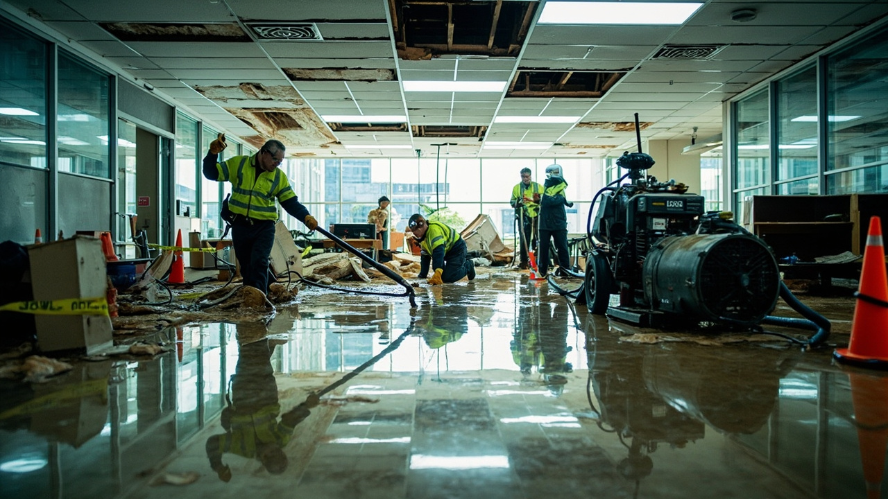 Commercial Water Damage Restoration in Richmond – Minimize Downtime and Protect Your Bottom Line