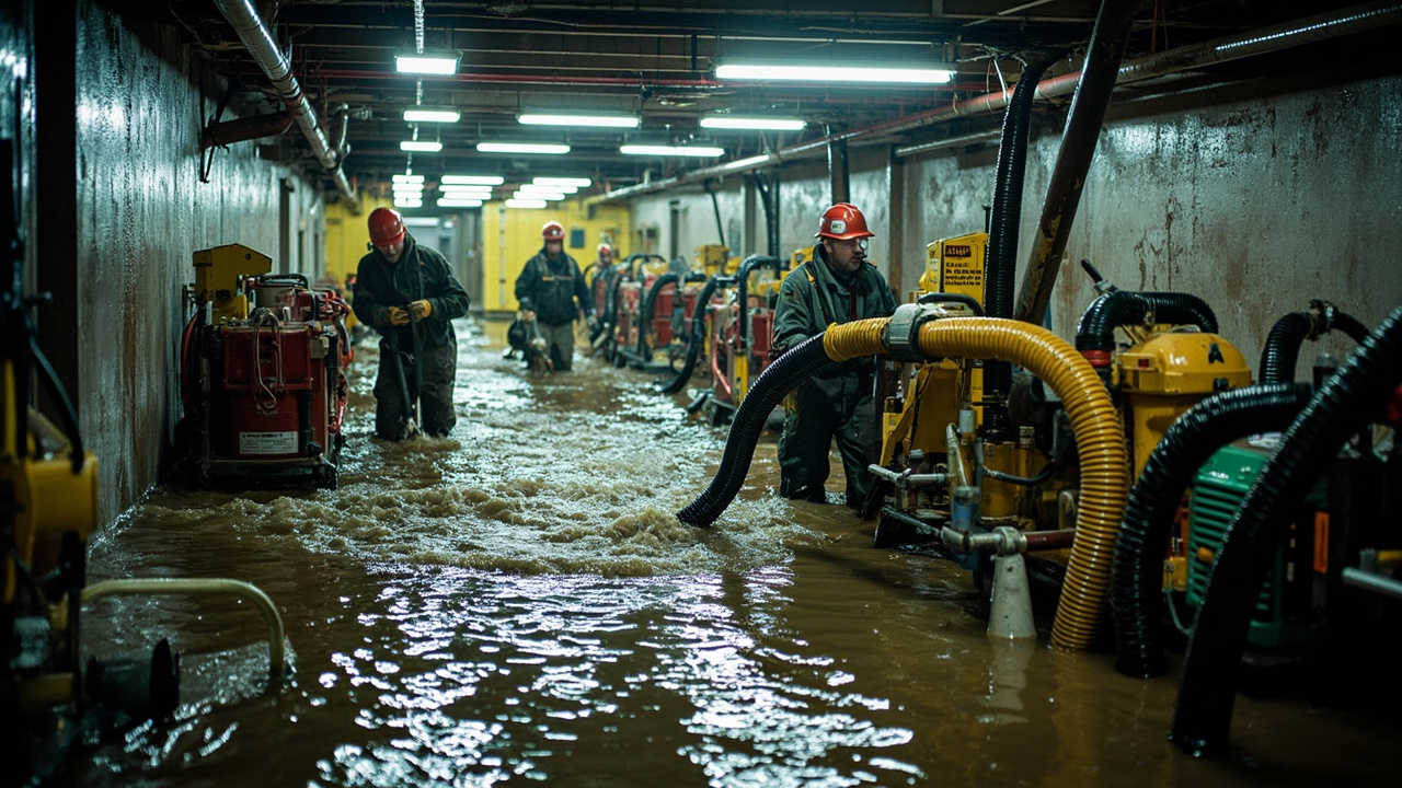 How Industrial Water Extraction Differs From Standard Mitigation