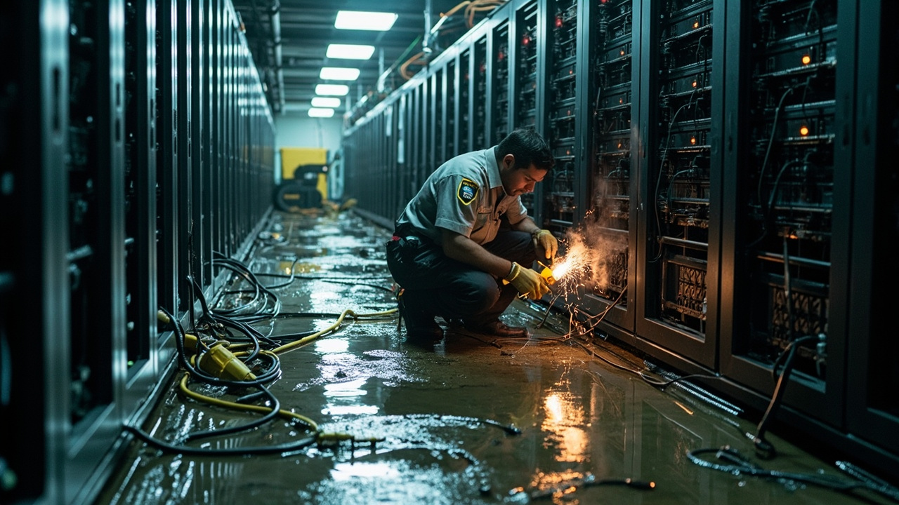 Our IT Room Water Mitigation Methodology