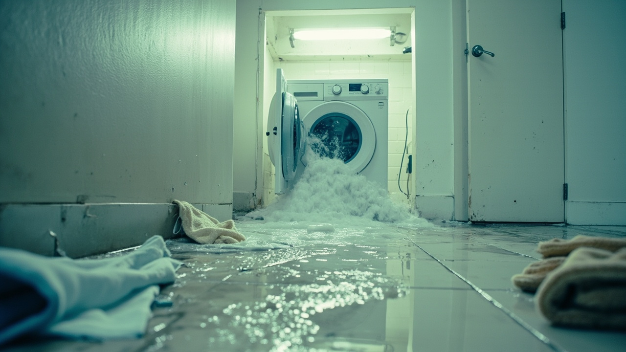 How Professional Washer Water Damage Restoration Works
