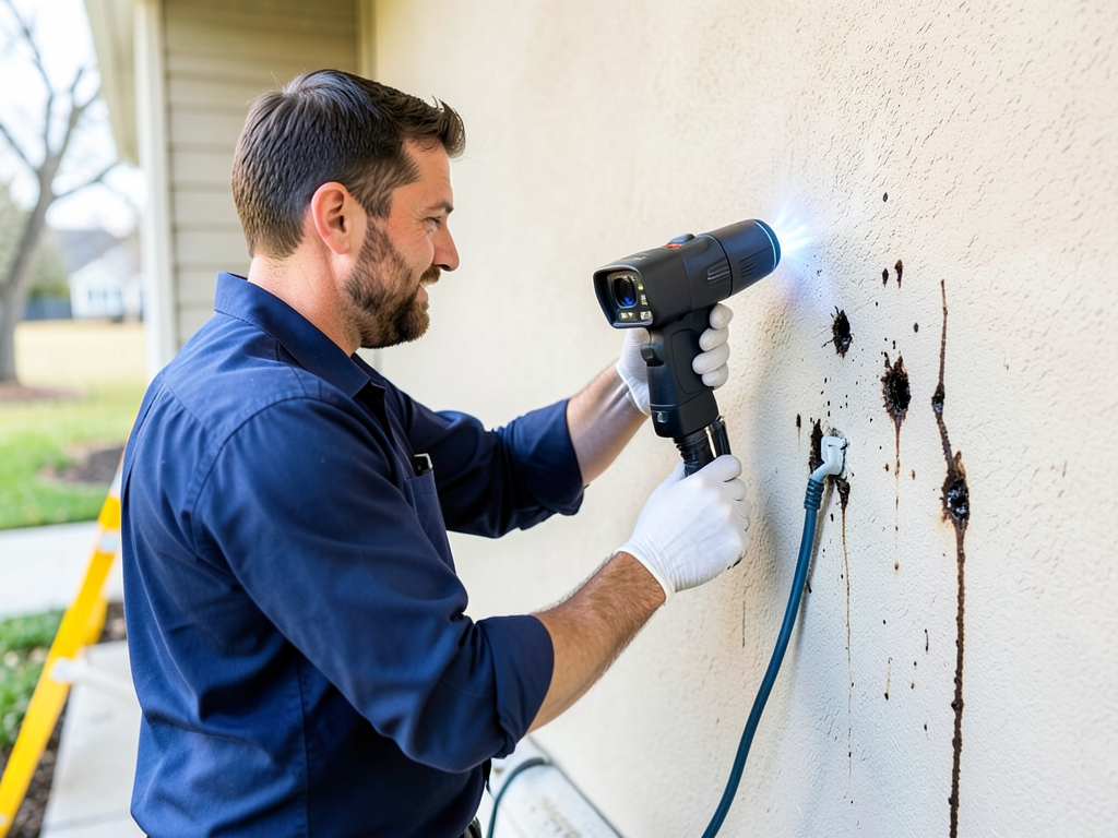 Detecting hidden pipe leaks in recently renovated