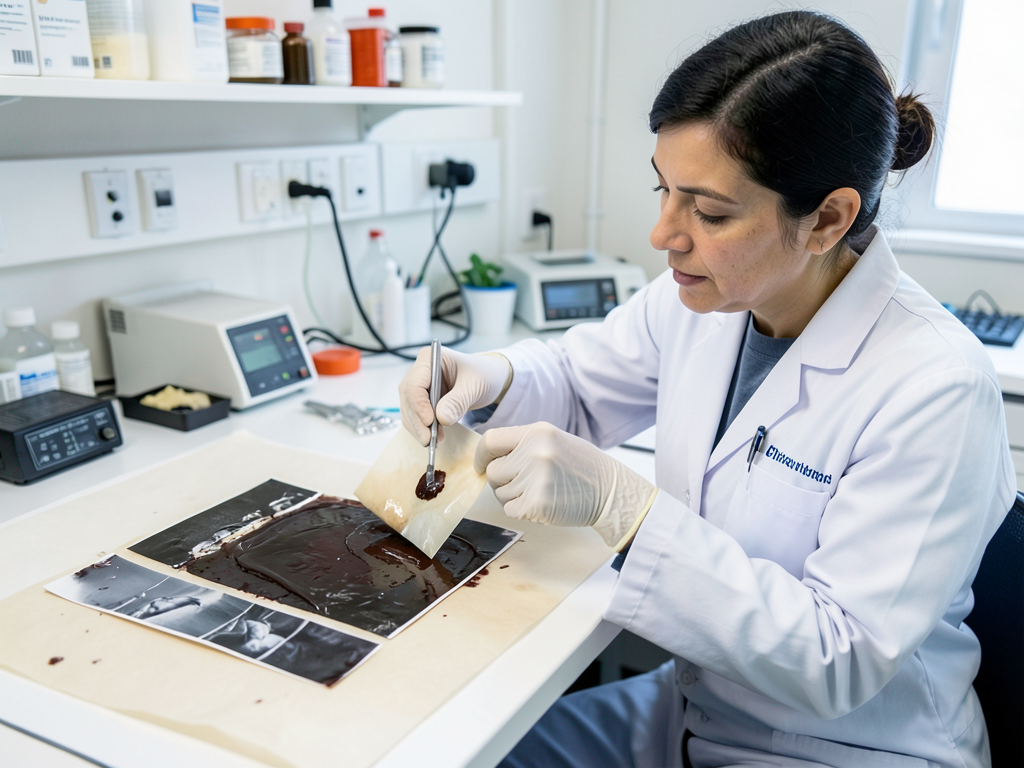 Recovering family photos and documents after water