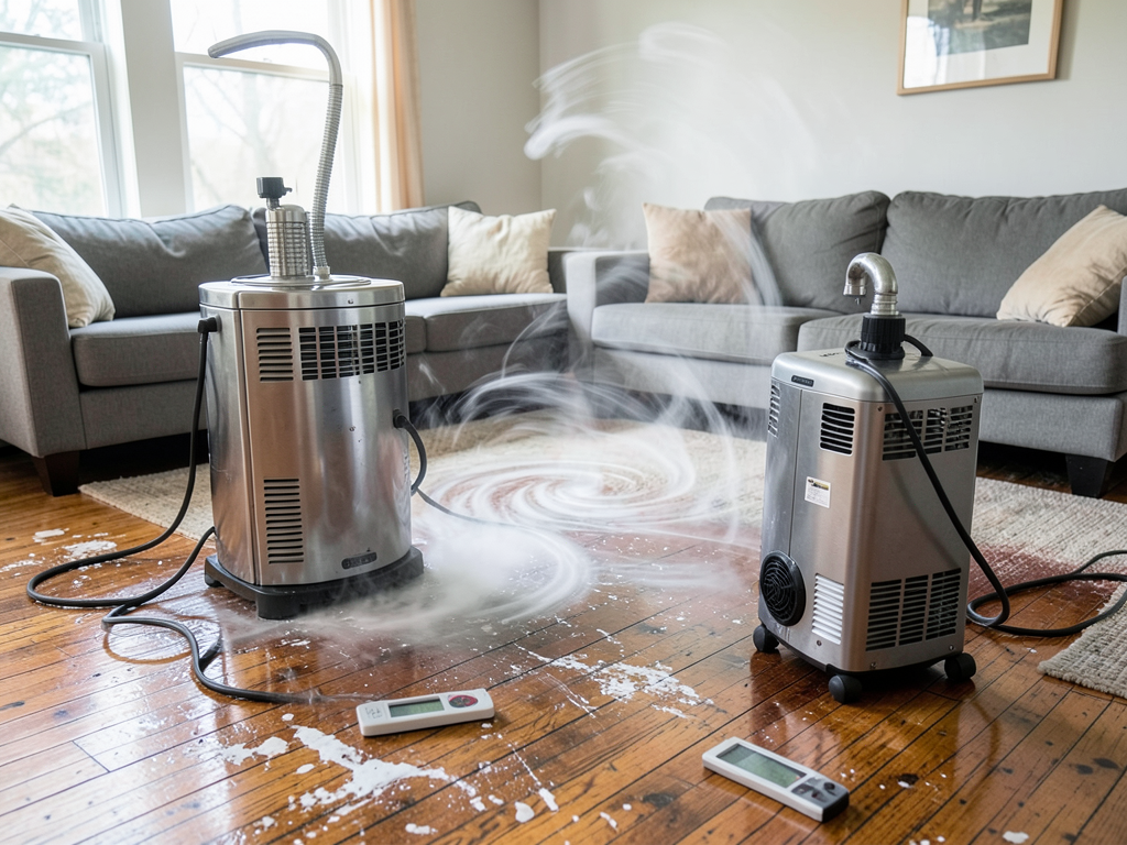Repairing Water Damage from Leaky Steam Radiators in North Side Richmond