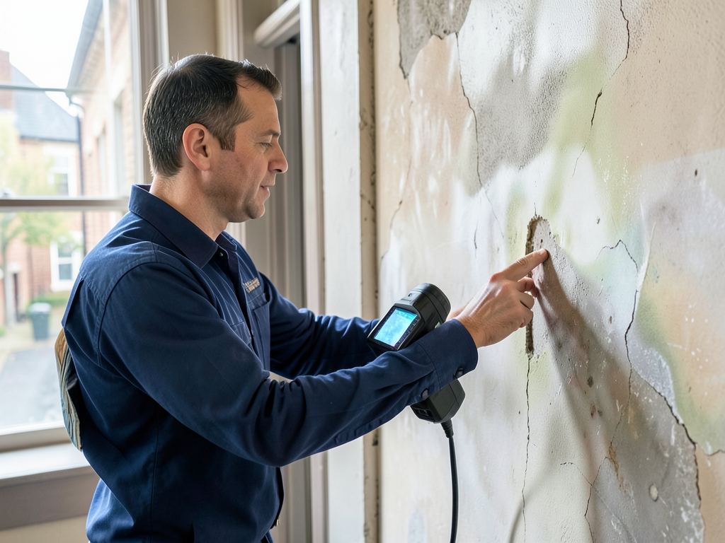 Restoring historical plaster walls in church hill