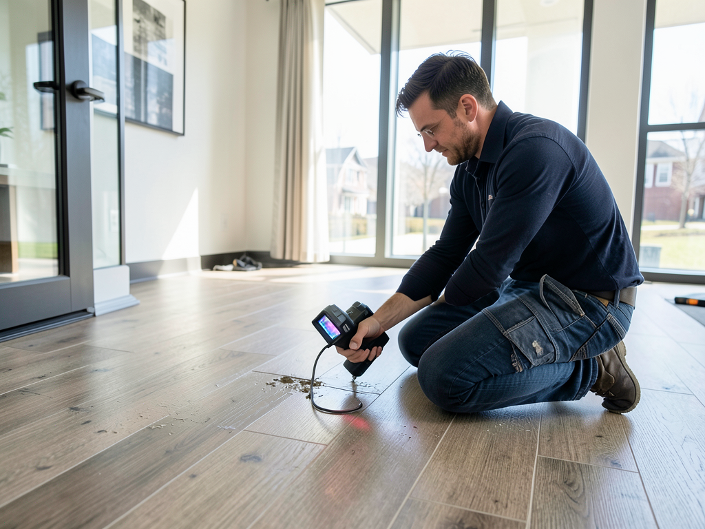 Restoring Luxury Vinyl Plank Flooring After a Water Leak in Libbie Mill